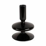 5-vintage-glass-taper-candle-holder-black-1
