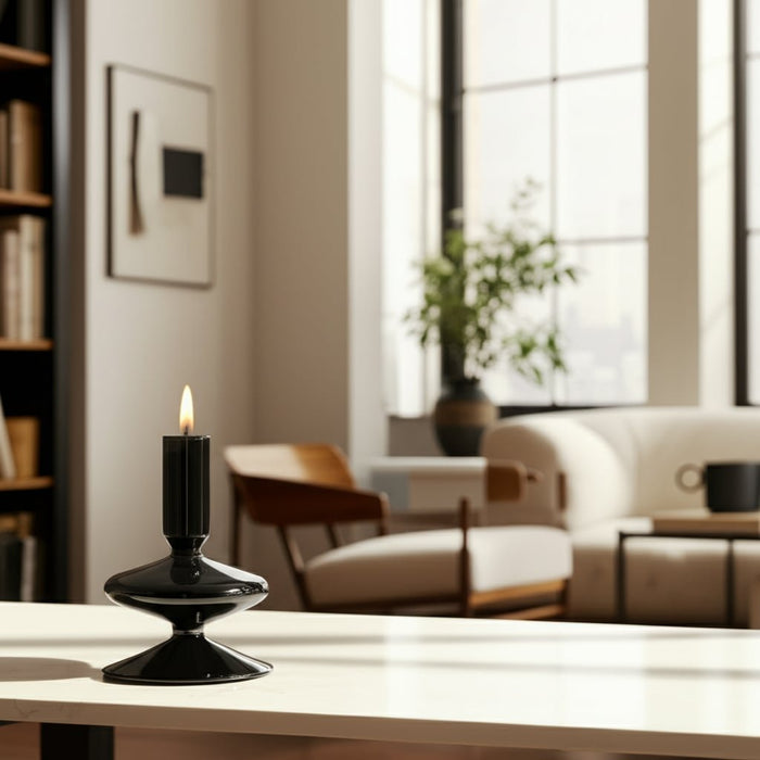 5-vintage-glass-taper-candle-holder-black-3