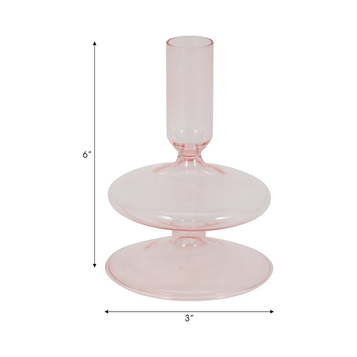 5-vintage-glass-taper-candle-holder-pink-2