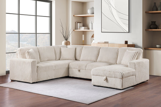 Devonshire Pull-Out Sleeper Sectional Sofa - Furniture City (CA)l