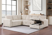 Devonshire Pull-Out Sleeper Sectional Sofa - Furniture City (CA)l