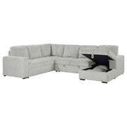 Devonshire Pull-Out Sleeper Sectional Sofa - Furniture City (CA)l