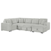 Devonshire Pull-Out Sleeper Sectional Sofa - Furniture City (CA)l