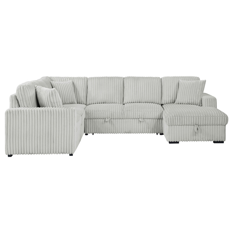 Devonshire Pull-Out Sleeper Sectional Sofa - Furniture City (CA)l