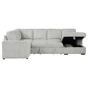 Devonshire Pull-Out Sleeper Sectional Sofa - Furniture City (CA)l