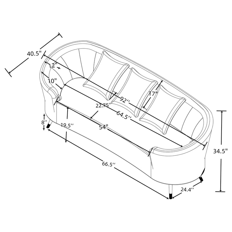Ellorie Sofa - Furniture City (CA)l