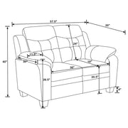 Finley Loveseat - Furniture City (CA)l