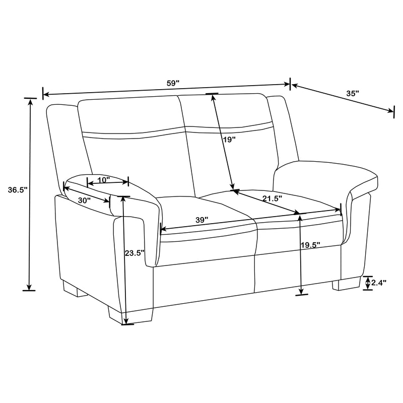 Arabella Sofa Set - Furniture City (CA)l