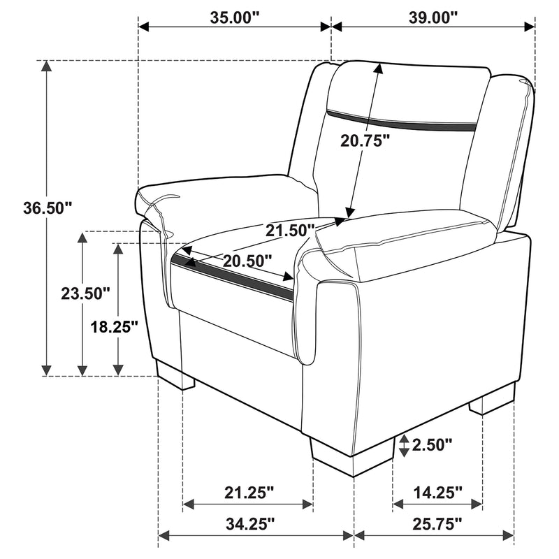 Arabella Accent Chair - Furniture City (CA)l