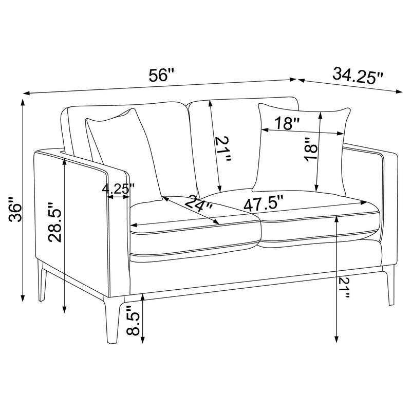Apperson Sofa Set - Furniture City (CA)l