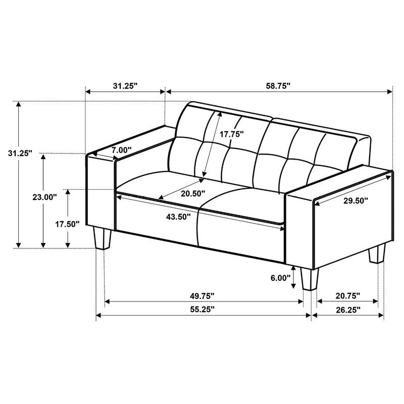 Deerhurst Sofa Set - Furniture City (CA)l