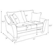 Tomkins Loveseat - Furniture City (CA)l