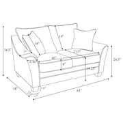 Tomkins Loveseat - Furniture City (CA)l