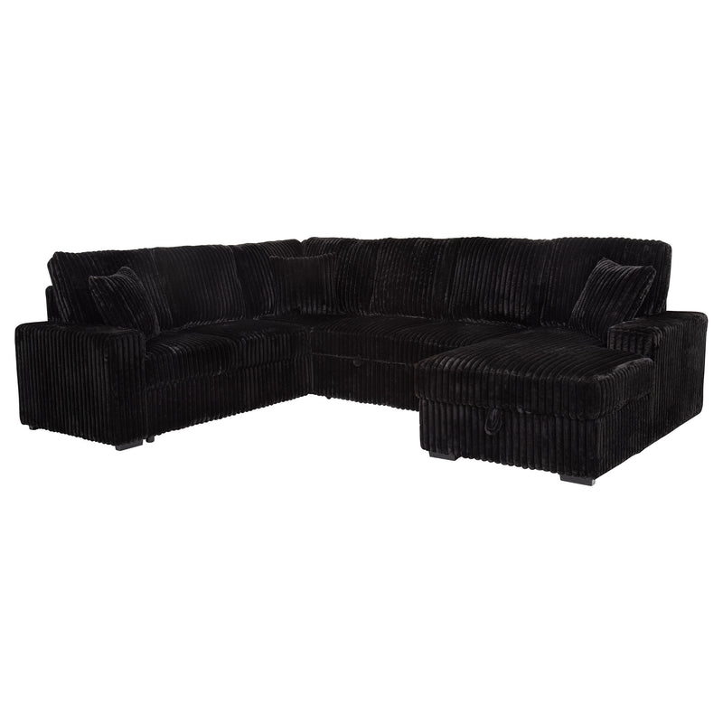 Devonshire Pull-Out Sleeper Sectional Sofa - Furniture City (CA)l