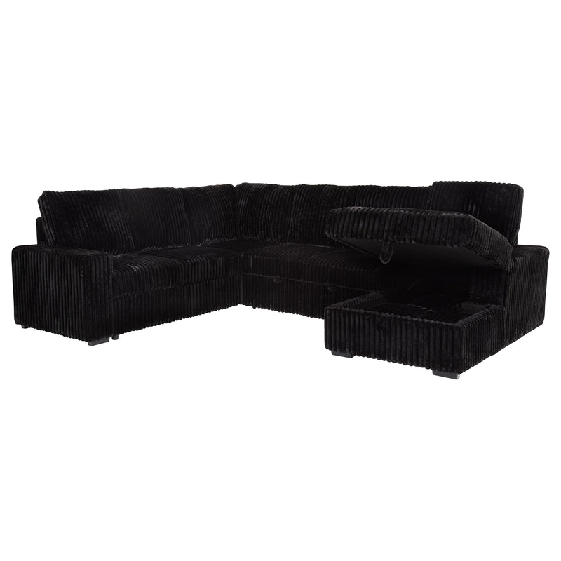 Devonshire Pull-Out Sleeper Sectional Sofa - Furniture City (CA)l