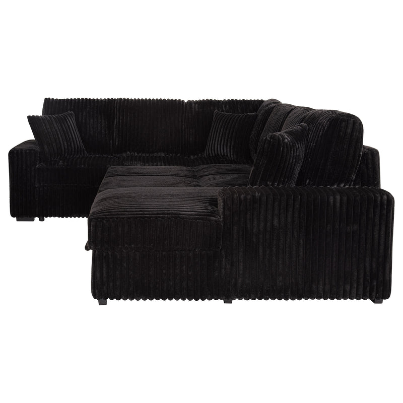 Devonshire Pull-Out Sleeper Sectional Sofa - Furniture City (CA)l