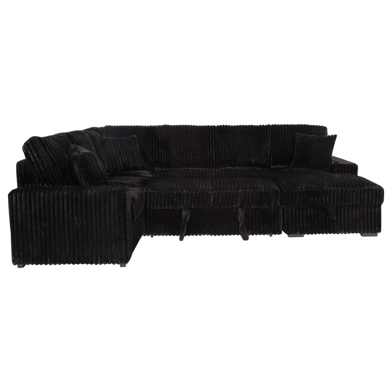Devonshire Pull-Out Sleeper Sectional Sofa - Furniture City (CA)l