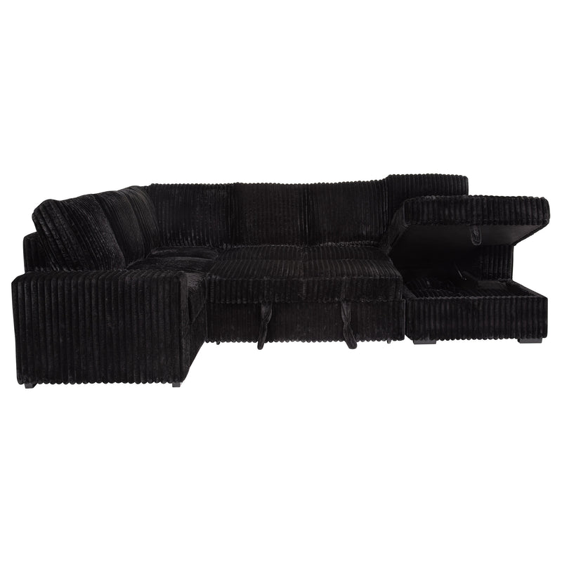 Devonshire Pull-Out Sleeper Sectional Sofa - Furniture City (CA)l