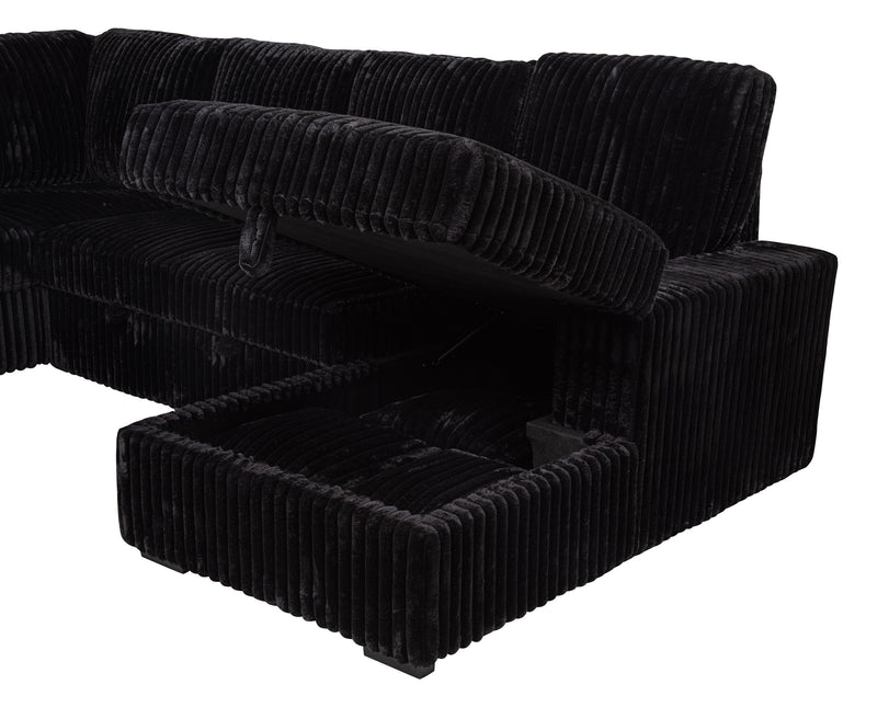 Devonshire Pull-Out Sleeper Sectional Sofa - Furniture City (CA)l