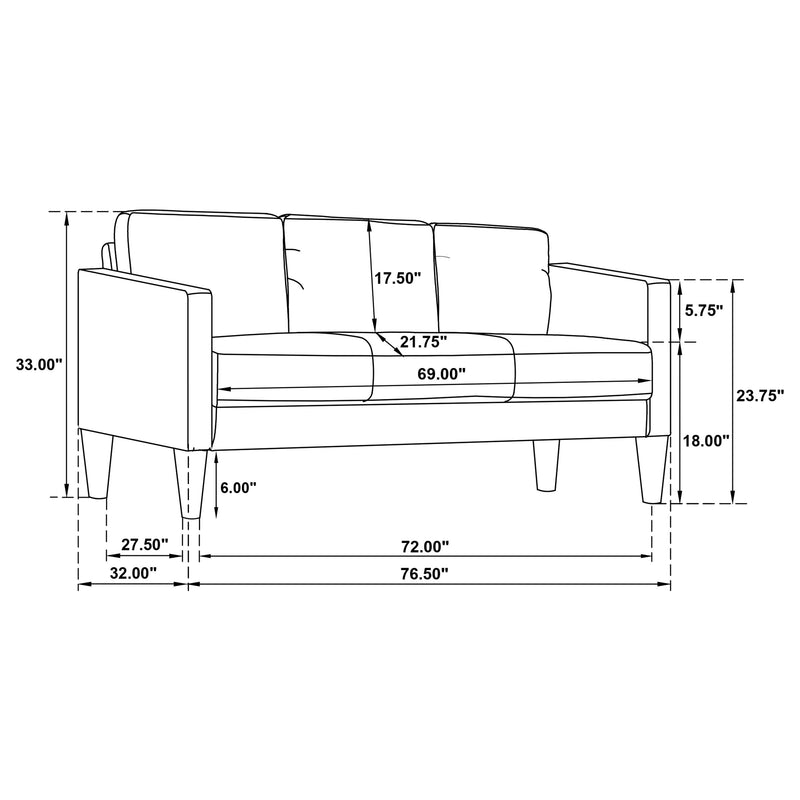 Ruth Sofa Set - Furniture City (CA)l