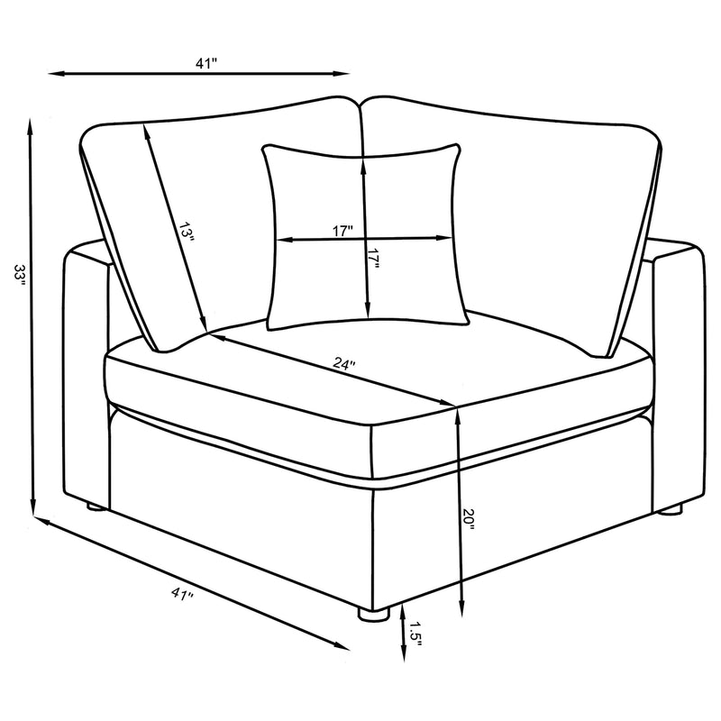 Serene Modular Sectional Sofa - Furniture City (CA)l