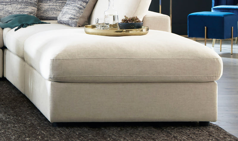 Serene Ottoman - Furniture City (CA)l