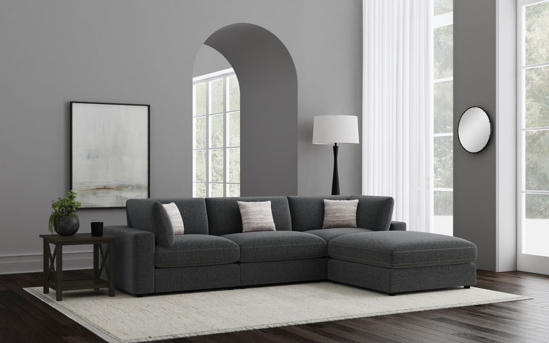 Serene 5-piece Upholstered Modular Sectional Sofa Beige