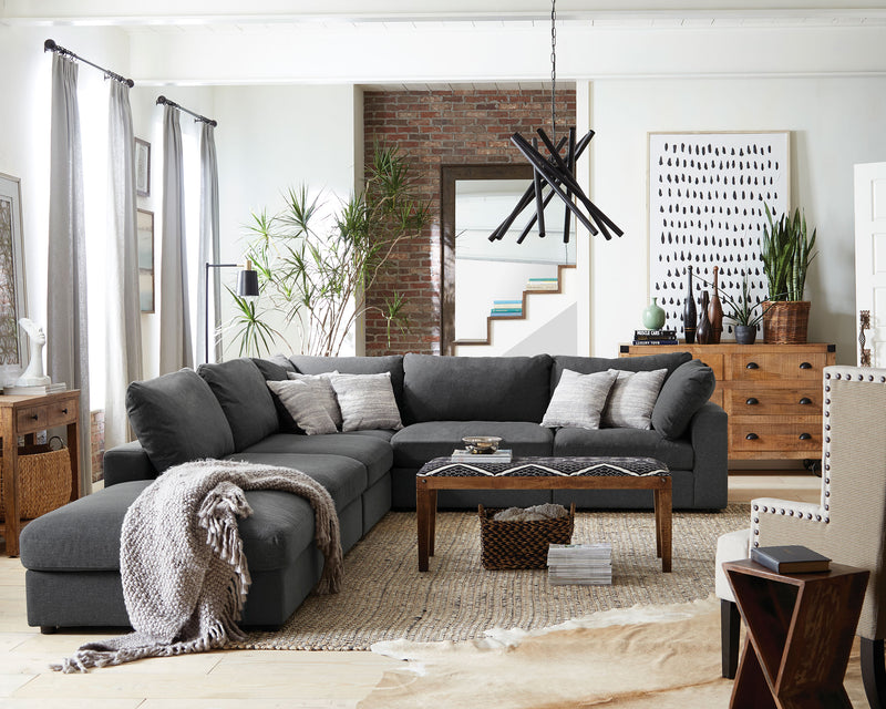 Serene Ottoman - Furniture City (CA)l