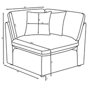 Hobson Modular Sectional Sofa - Furniture City (CA)l