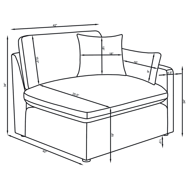 Hobson Modular Sectional Sofa - Furniture City (CA)l