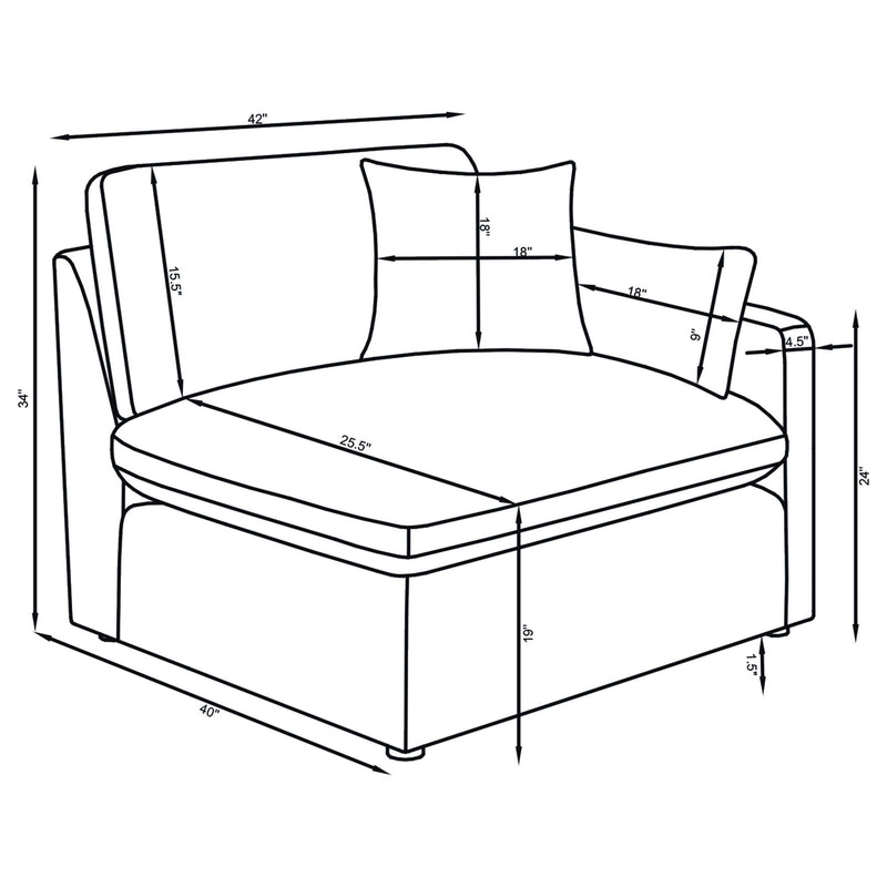 Hobson Modular Sectionals 8 - Furniture City (CA)l