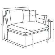 Hobson Modular Sectional Sofa - Furniture City (CA)l