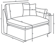 Hobson Modular Sectionals 8 - Furniture City (CA)l