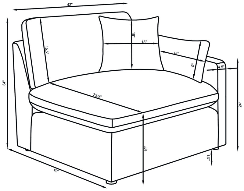 Hobson Modular Sectionals 8 - Furniture City (CA)l