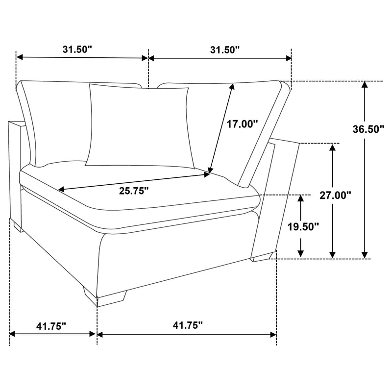 Lakeview Modular Sectional Sofa - Furniture City (CA)l