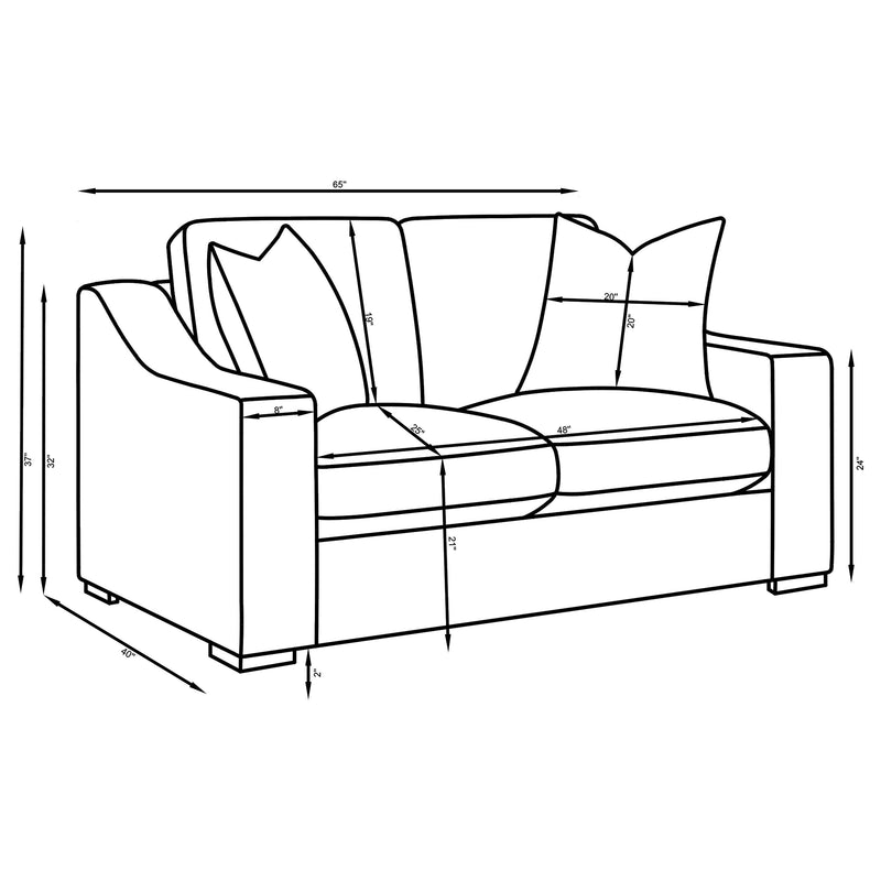Ashlyn Loveseat - Furniture City (CA)l