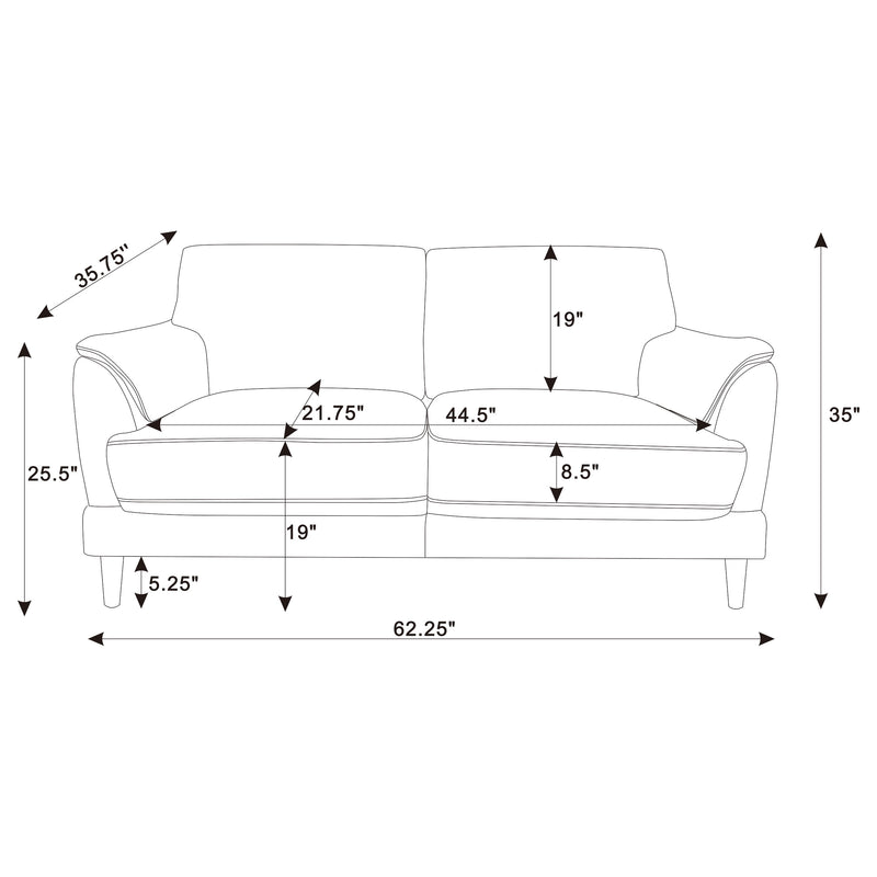 Selma Loveseat - Furniture City (CA)l