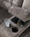 Acieona Reclining Loveseat with Console - Furniture City (CA)l