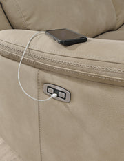 Next-Gen DuraPella Power Reclining Loveseat with Console - Furniture City (CA)l
