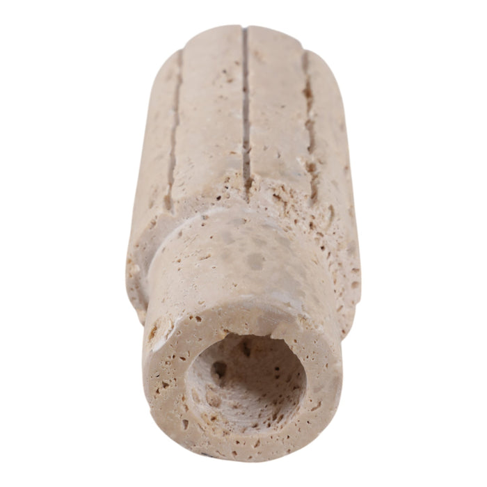 5x2-raw-edge-travertine-taper-holder-tan-6