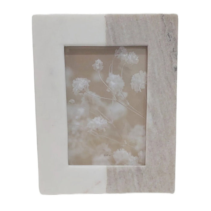 5x7-2-tone-marble-photo-frame-beige-white-1