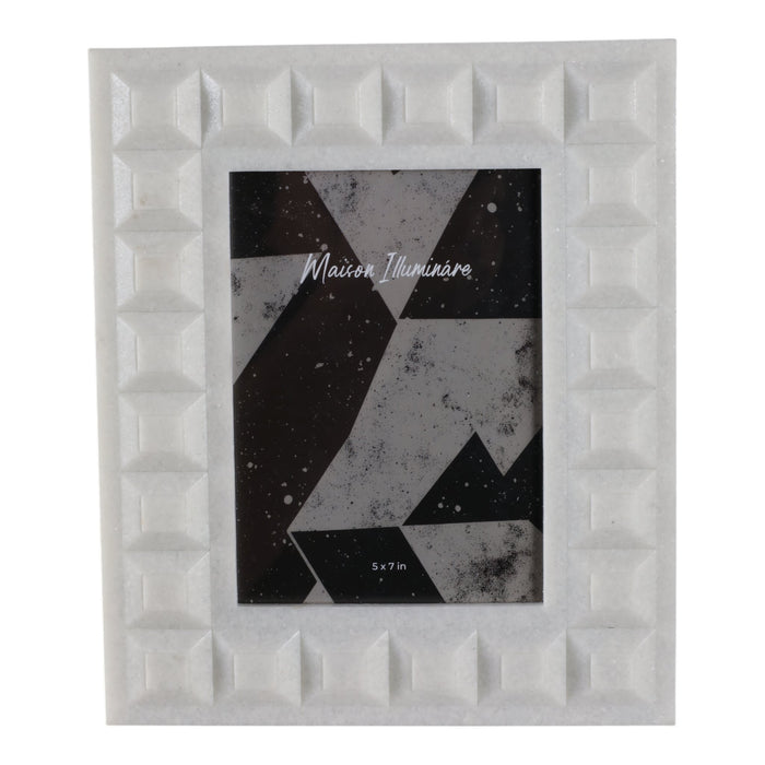 5x7-block-border-quartz-resin-photo-frame-white-1