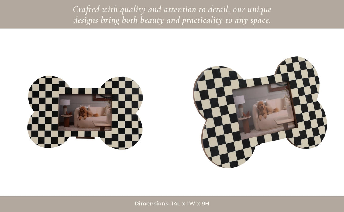 5x7-checkerboard-dog-bone-photo-frame-ivory-black-10