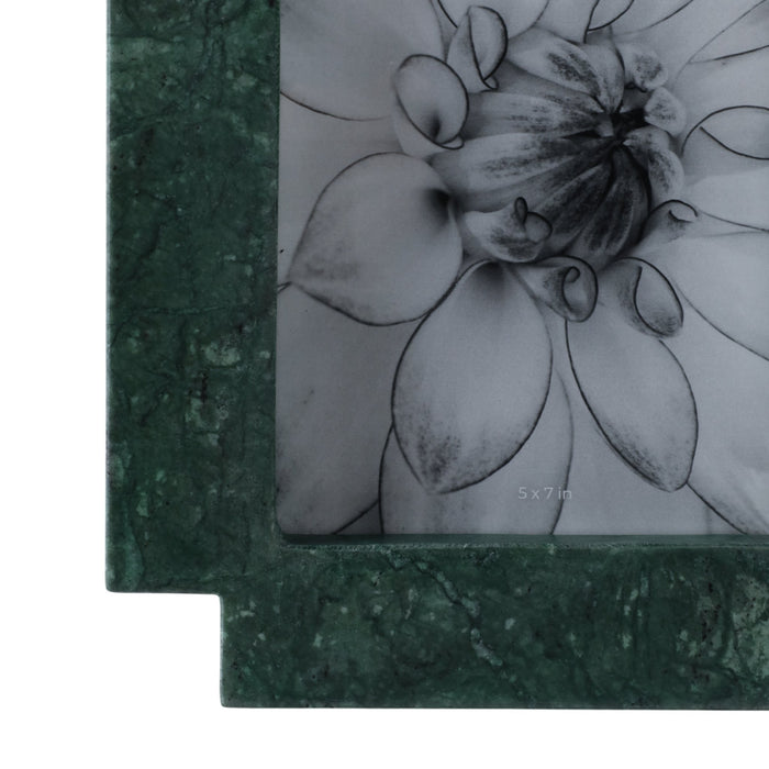 5x7-cut-corners-marble-photo-frame-green-4