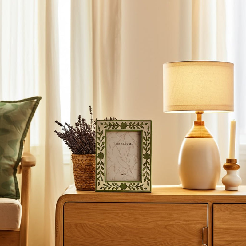 5x7-sage-green-petals-photo-frame-white-green-10