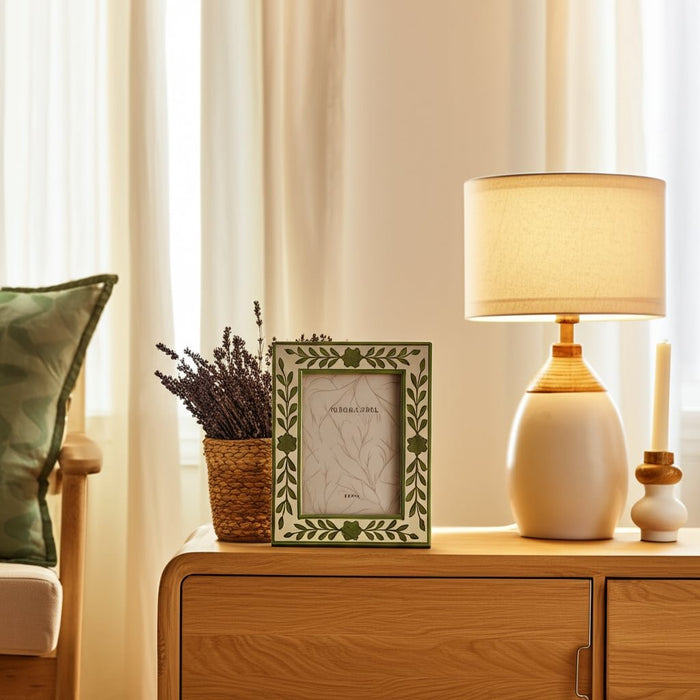 5x7-sage-green-petals-photo-frame-white-green-10