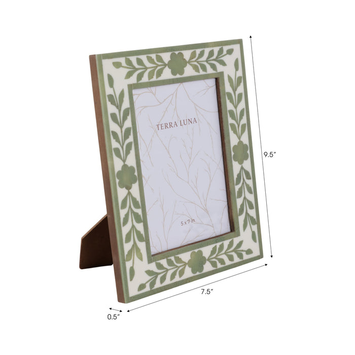5x7-sage-green-petals-photo-frame-white-green-7