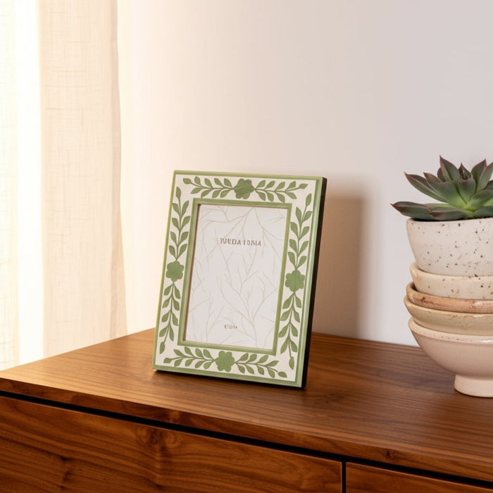 5x7-sage-green-petals-photo-frame-white-green-9