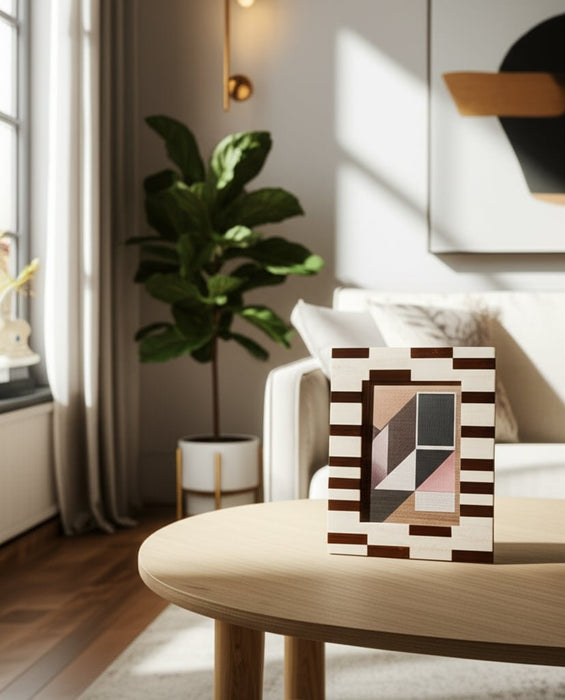 5x7-small-stripe-photo-frame-brown-ivory-10