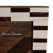 5x7-small-stripe-photo-frame-brown-ivory-6